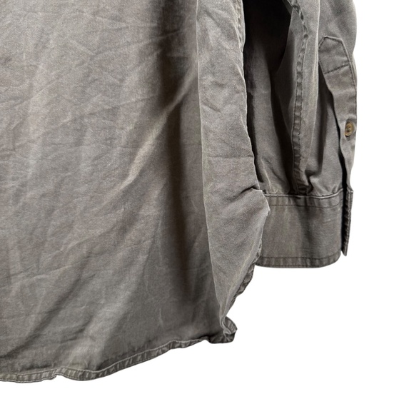 Babaton | Utility Shirt | Large | Light Olive Green | Button-down | Relaxed Fit - Picture 10 of 12